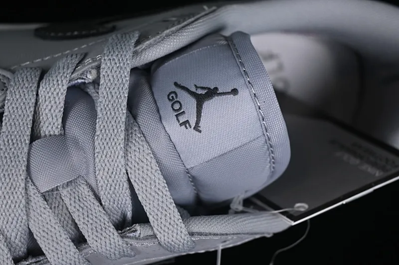 All categories Air Jordan Jordan series basketball shoes Air Jordan 1 Low G version pure original Air Jordan 1 Low Golf AJ1 Joe 1 new golf version raw rubber gray DD9315-006